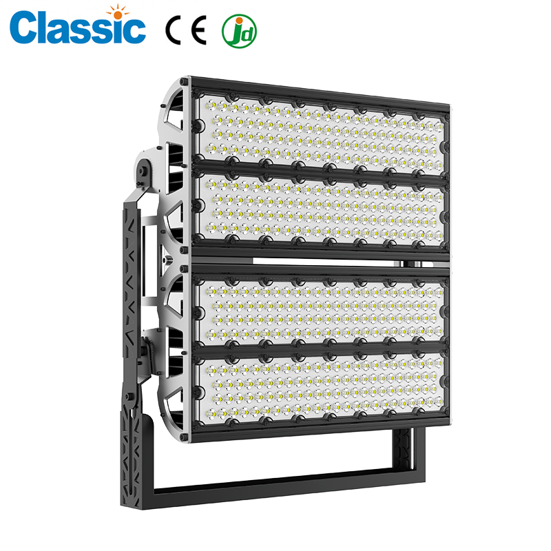 JD-F026 avec compartiments à engrenages Lumière de stade à LED